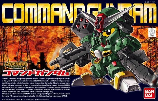 BB375 Legend BB Command Gundam
