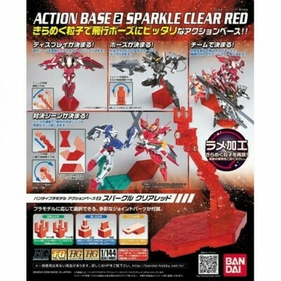 Action Base 1/144 Sparkle Red