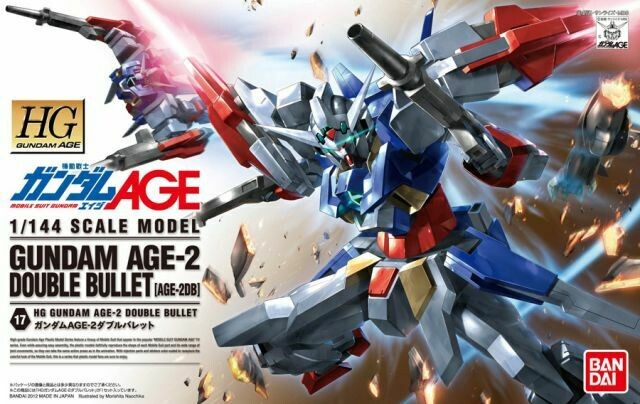 HG 1/144 #17 Gundam Age-2 Double Bullet
