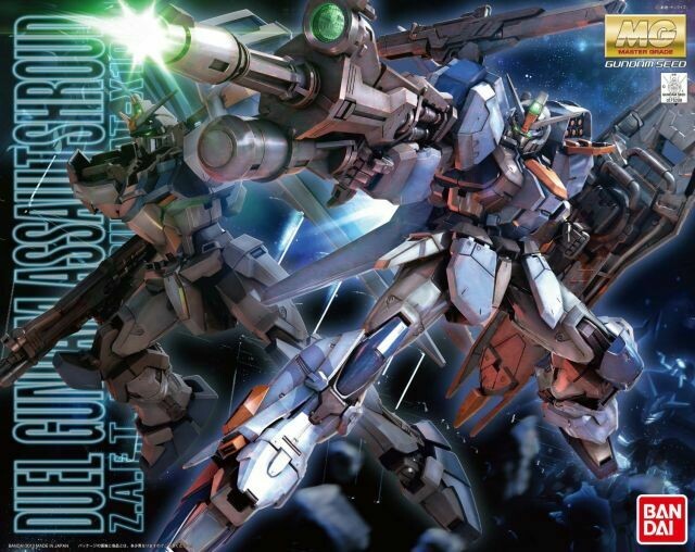 MG 1/100 Duel Gundam Assault shroud
