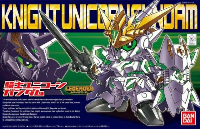 BB385 Legend BB Knight Unicorn Gundam