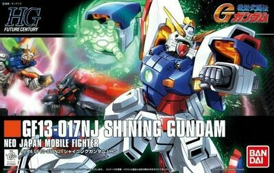 Mobile Fighter G Gundam HGFC #127 Shining Gundam 1/144 Scale Model Kit