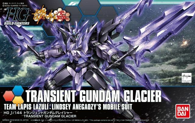 HGBF 1/144 Transient Gundam Glacier 