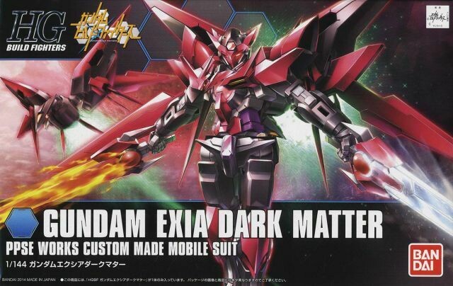 HGBF 1/144 Gundam Exia Dark Matter 