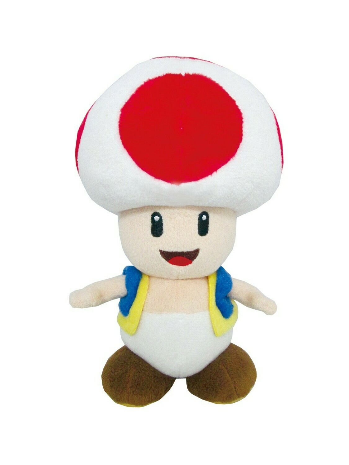 Super Mario All Stars Plush Doll - Toad 8 Inch