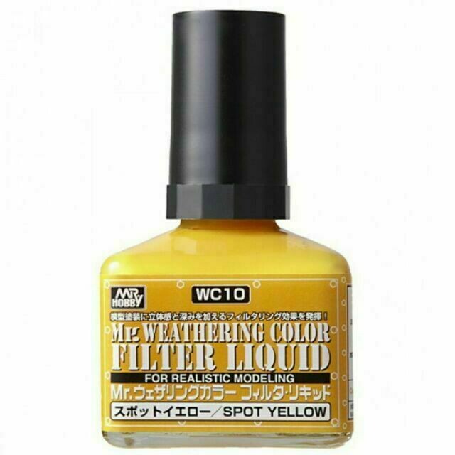 Mr. Weathering Color - Filter Liquid Yellow