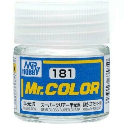 Mr. Color 181 - Semi-Gloss Super Clear (Semi-Gloss/Primary)