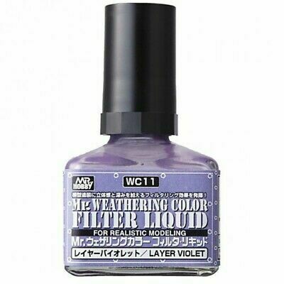 Mr. Weathering Color - Filter Liquid Violet