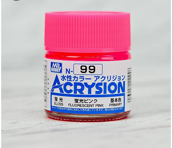 Acrysion N99 - Fluorescent Pink (Semi-Gloss/Primary)