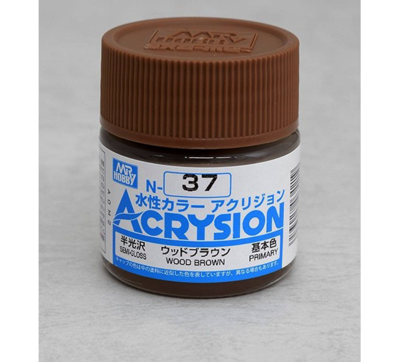 Acrysion N37 - Wood Brown (Semi-Gloss/Primary)