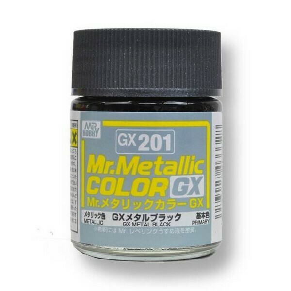 Mr Color GX 201 Metal Black