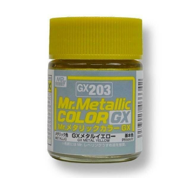 Mr Color GX 203 Metal Yellow