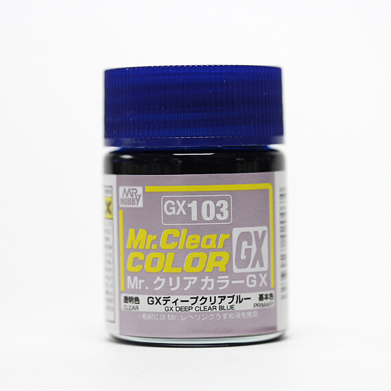 Mr Color GX 103 - Deep Clear Blue