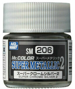 Mr Color Super Metallic - Super Chrome Silver 2