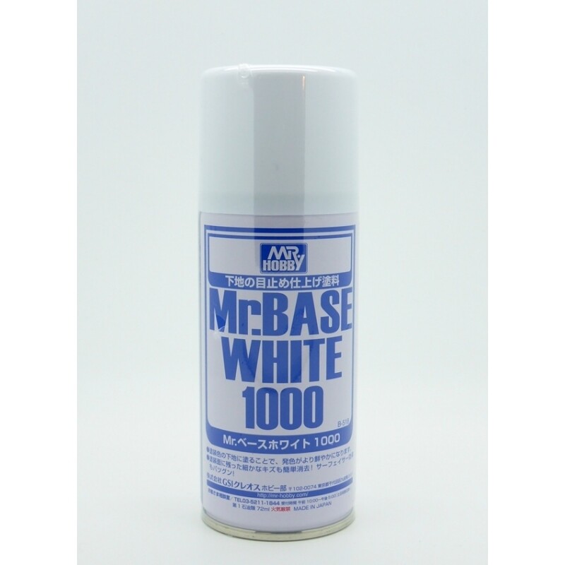 Mr Base White Spray 1000