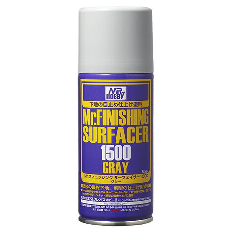Mr Finishing Surfacer Spray 1500 Gray