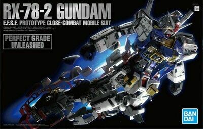 PG Unleashed Mobile Suit Gundam RX-78-2 Gundam 1/60 Scale Model Kit