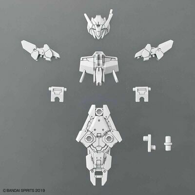 30MM 1/144 OPTION ARMOR FOR COMMANDER TYPE [ALTO EXCLUSIVE/ WHITE]