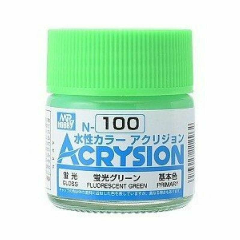 Acrysion N100 - Fluorescent Green (Semi-Gloss/Primary)