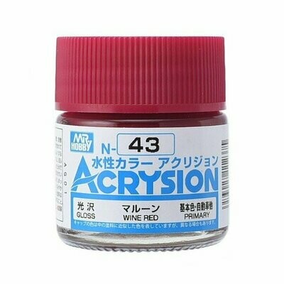 Acrysion N43 - Wine Red (Gloss/Primary)