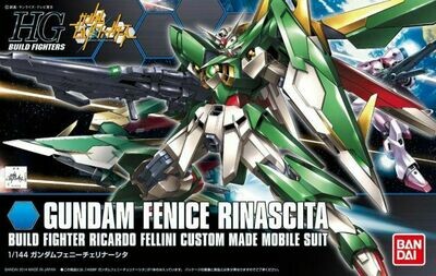 Gundam Build Fighters #17 Gundam Fenice Rinascita HGBF 1/144 Model Kit