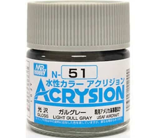 Acrysion N51 - Light Gull Gray (Gloss/Aircraft)