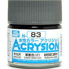Acrysion N83 - Dark Gray (2) (Semi-Gloss/US Naval Vessel)