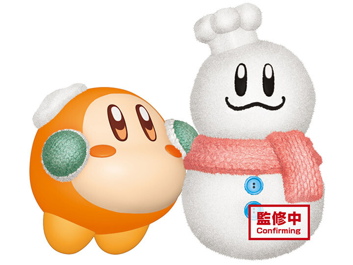 Kirby Fluffy Puffy Mine Play in the Snow B: Waddle Dee V1