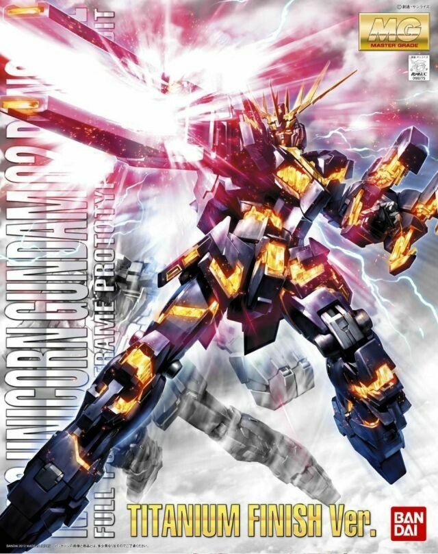 MG 1/100 RX-0 Unicorn Gundam 2 Banshee Titanum Finish Ver