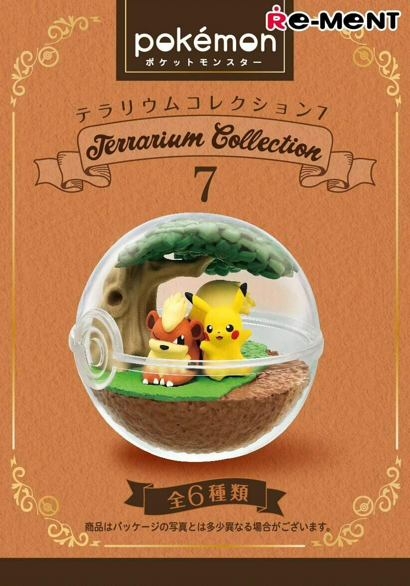 Re-ment Pokemon Terrarium Collection #7 Blind Box