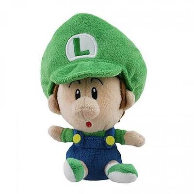 Little Buddy Super Mario All Star Collection Baby Luigi 6" Plush