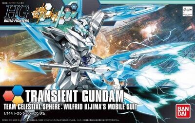 Gundam Build Fighters Honoo HGBF Transient Gundam 1/144 Scale Model Kit