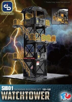 FRESH RETRO 1/24 SCALE DIORAMA BUILDING SET SIB01 WATCHTOWER