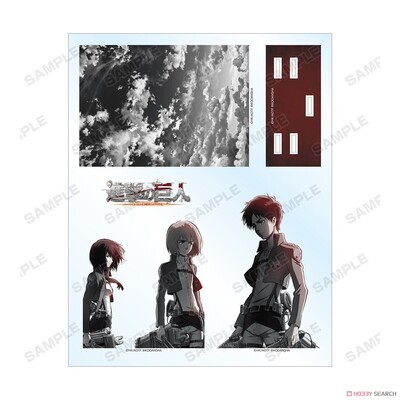 "Attack on Titan The Final Season" Eren & Mikasa & ArminAcrylic Diorama