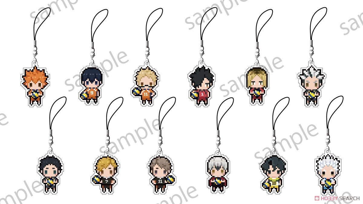 "Haikyu!! To The Top" Petit Bit Strap Collection