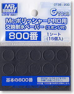 Mr. Polisher Pro - Sandpaper #800