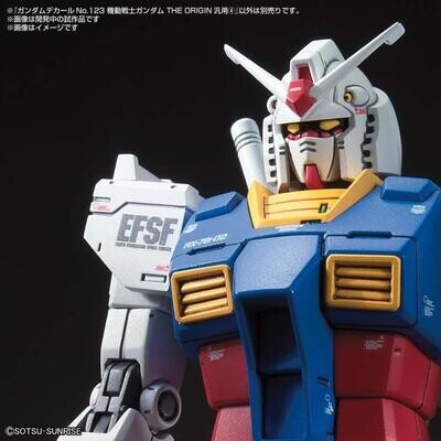 GUNDAM DECAL123 MOBILE SUIT GUNDAM THE ORIGIN MULTIUSE 4
