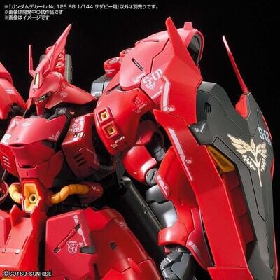 GUNDAM DECAL126 RG 1/144 SAZABI