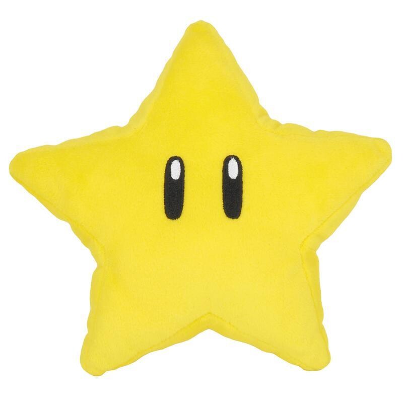 Little Buddy Super Mario All Star Collection Super Star 6" Plush
