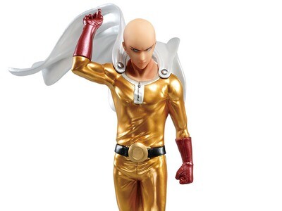 One Punch Man DXF Saitama Metalic Color Premium Figure One Punch Man DXF Saitama Metalic Color Premium Figure