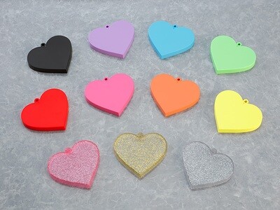 Nendoroid More Heart Base (Pink Glitter)