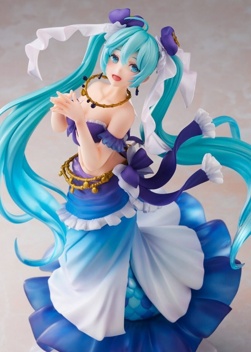 Hatsune Miku Figure Princess AMP Figure ~Mermaid ver.~