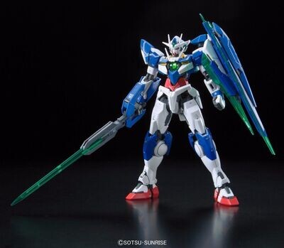 Mobile Suit Gundam 00 RG 00 Qan[t] 1/144 Scale Model Kit