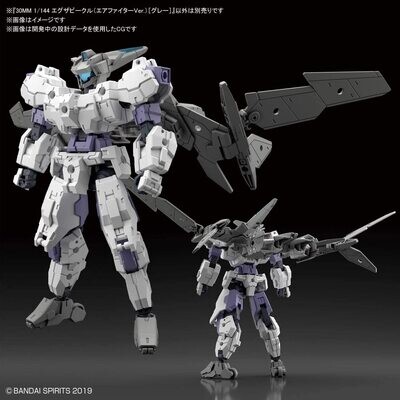 30 Minutes Missions #01 EXA Vehicle (Gray Air Fighter) Model Kit