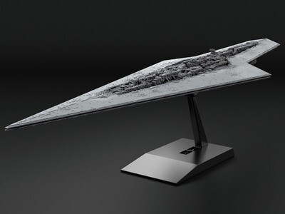 Star Wars Super Star Destroyer 1/100,000 Scale Model Kit