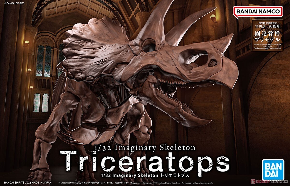 1/32 Imaginary Skeleton Triceratops