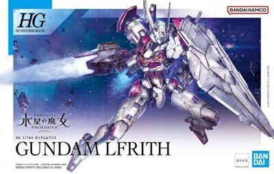 Mobile Suit Gundam: The Witch from Mercury HGTWFM Gundam Lfrith 1/144 Scale Model Kit
