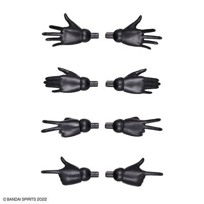 30 Minutes Sisters Option Hand Parts (Black &amp; White) Accessory Pack