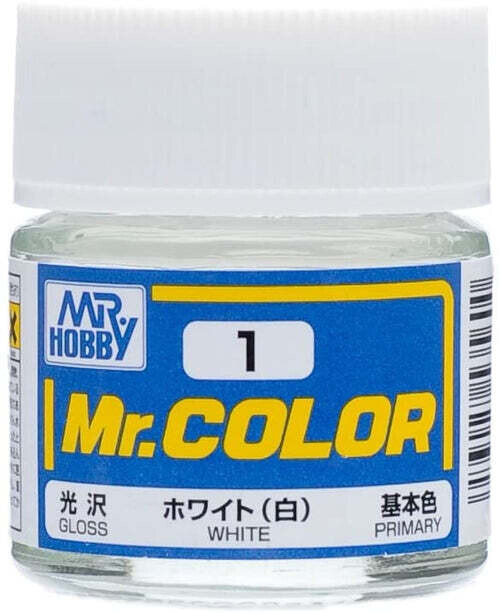 Mr. Color 1 - White (Gloss/Primary)