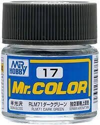 Mr. Color 17 - RLM71 Dark Green (Semi-Gloss/Aircraft)